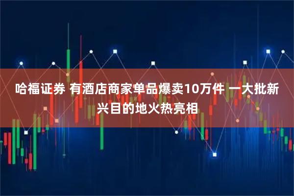 哈福证券 有酒店商家单品爆卖10万件 一大批新兴目的地火热亮相